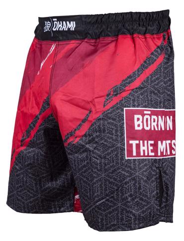 Okami cube Fightshorts -black